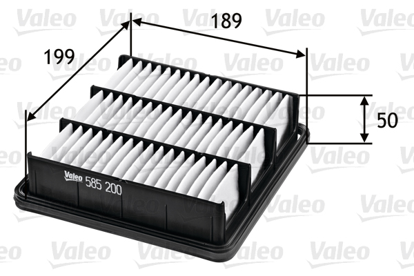 Air Filter - 585200 VALEO