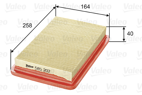 Luftfilter - 585202 VALEO