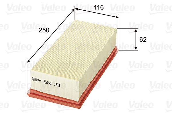 oro filtras - 585211 VALEO