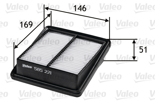 Air Filter - 585221 VALEO
