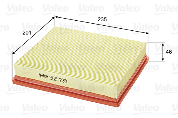 oro filtras - 585238 VALEO