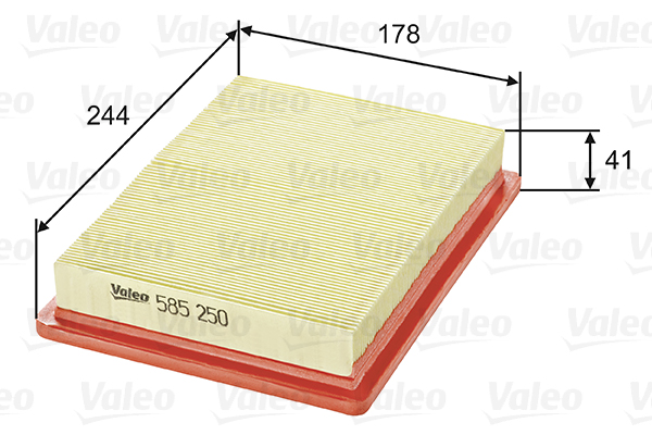 Air Filter - 585250 VALEO