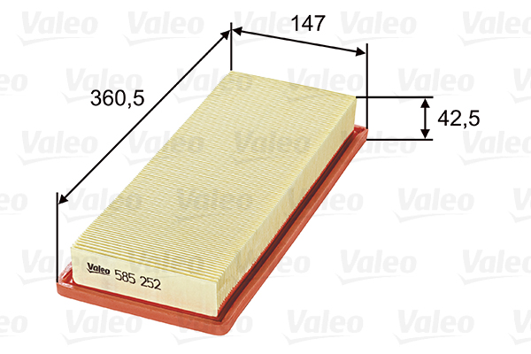 Luftfilter - 585252 VALEO