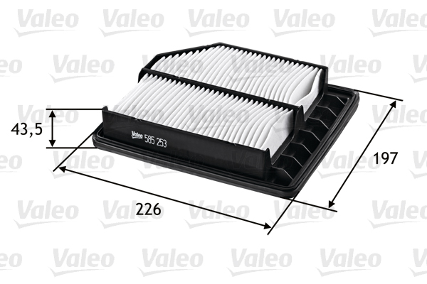 Air Filter - 585253 VALEO