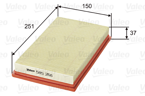 Air Filter - 585268 VALEO