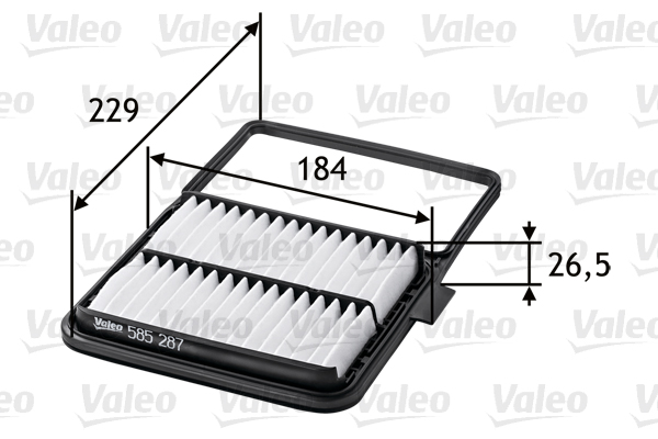 Luftfilter - 585287 VALEO