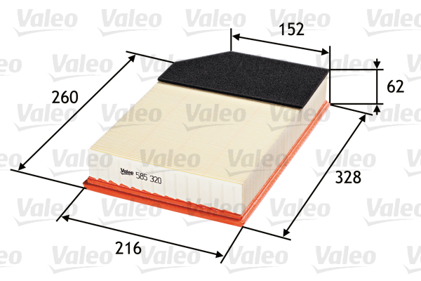 Air Filter - 585320 VALEO
