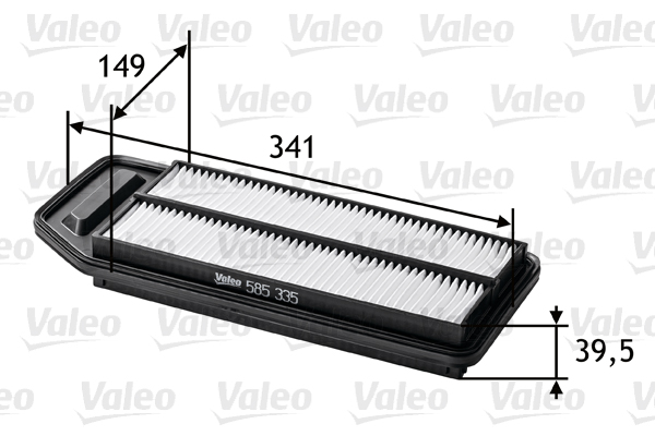 Воздушный фильтр - 585335 VALEO