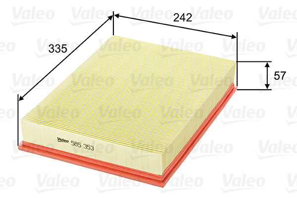 Air Filter - 585353 VALEO