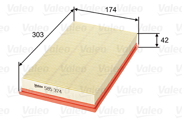 Air Filter - 585374 VALEO