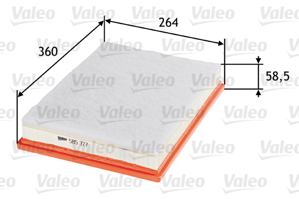 Air Filter - 585377 VALEO