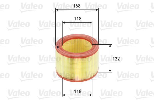 Filtro aria - 585600 VALEO