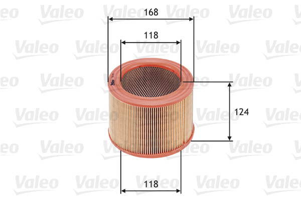 Filtro aria - 585621 VALEO