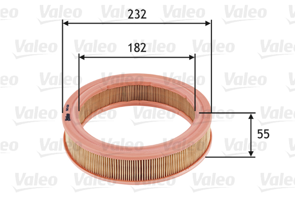 Filtro aria - 585632 VALEO