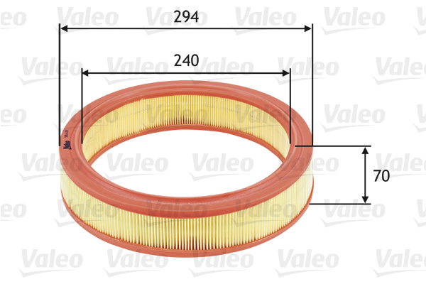 Filtro aria - 585633 VALEO