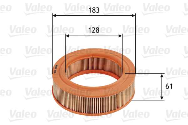 Filtro aria - 585656 VALEO