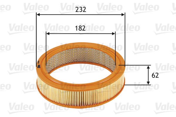 Filtro aria - 585696 VALEO