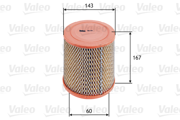 Filtro aria - 585726 VALEO