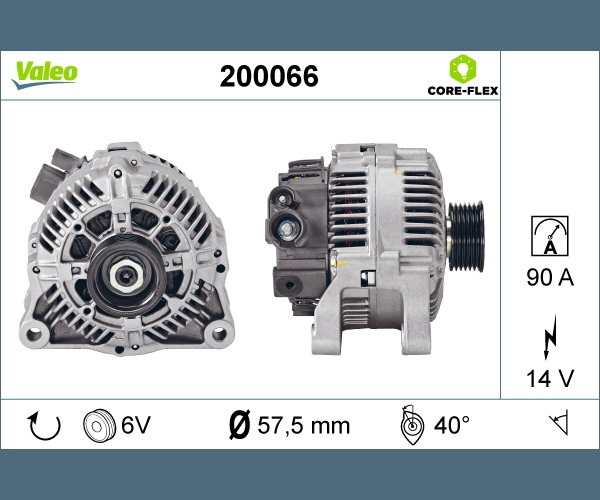 Alternatore - 200066 VALEO
