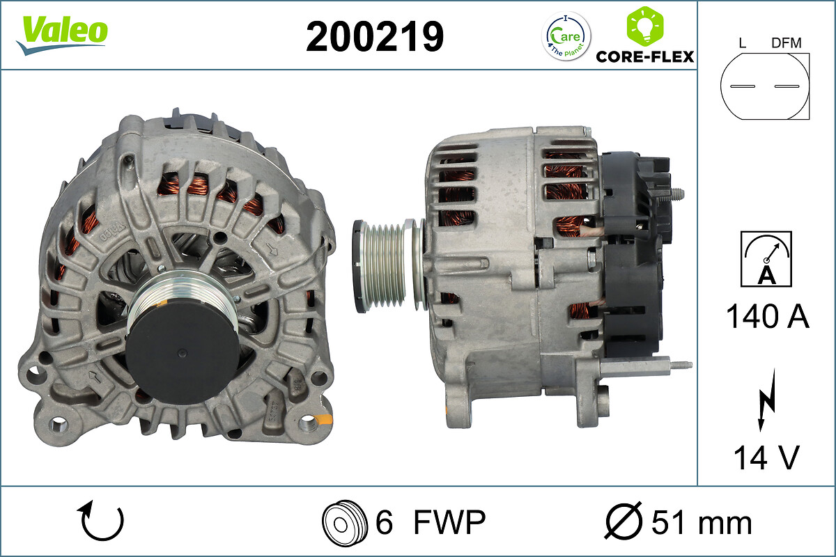 Alternatore - 200219 VALEO