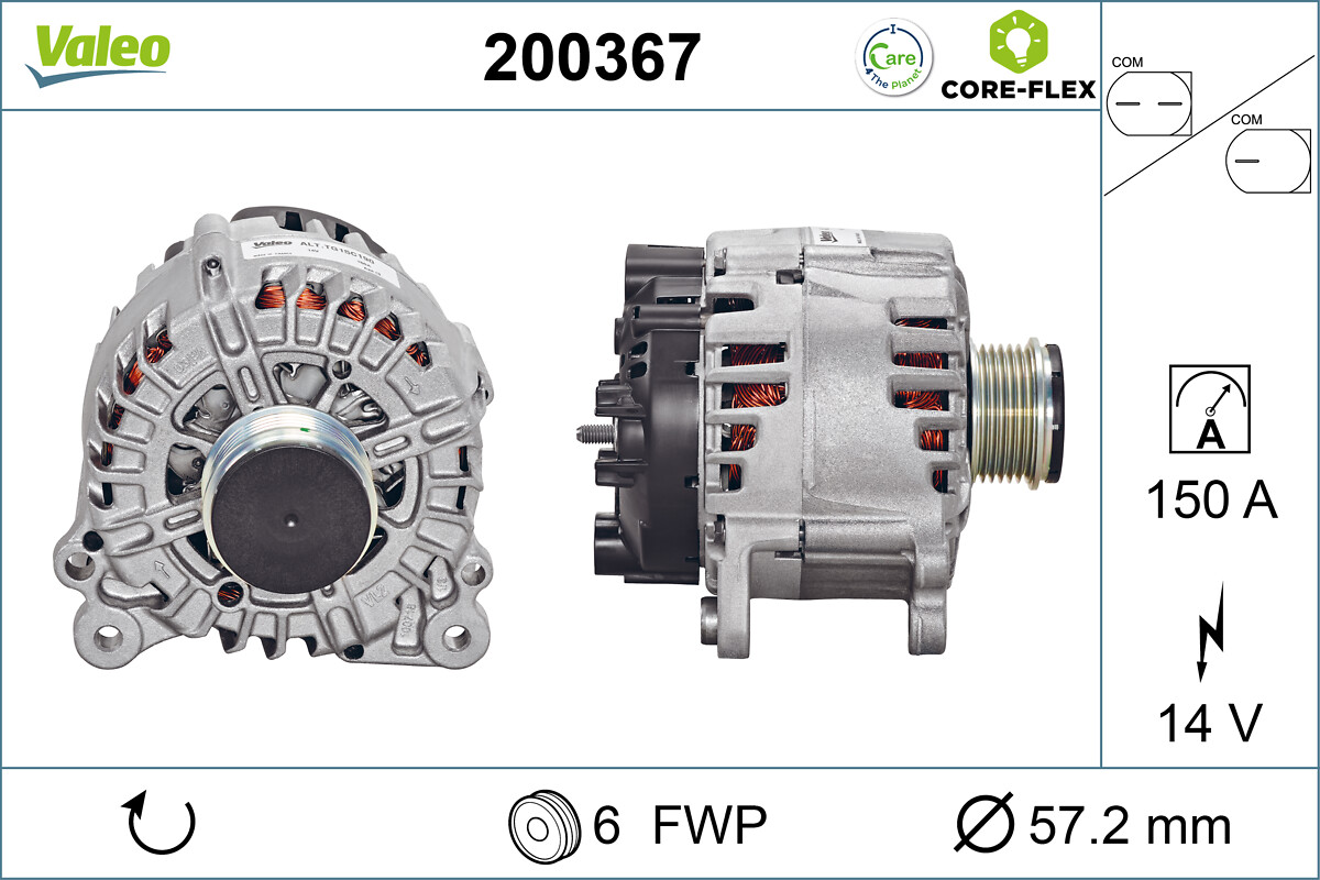 Alternatore - 200367 VALEO