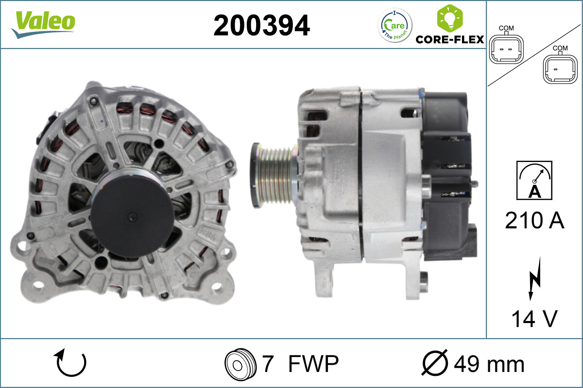 Alternatore - 200394 VALEO