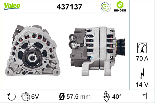 Alternatore - 437137 VALEO