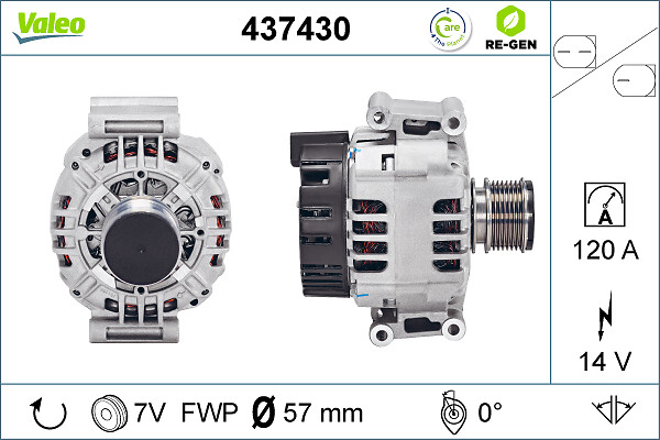 Alternatore - 437430 VALEO