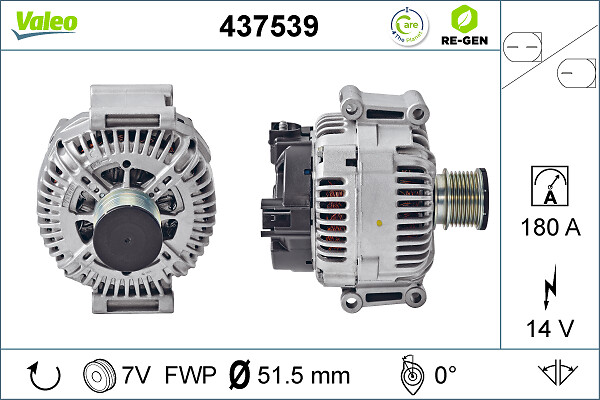 Генератор - 437539 VALEO