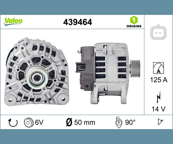 Alternatore - 439464 VALEO
