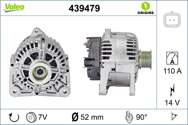 Alternator - 439479 VALEO