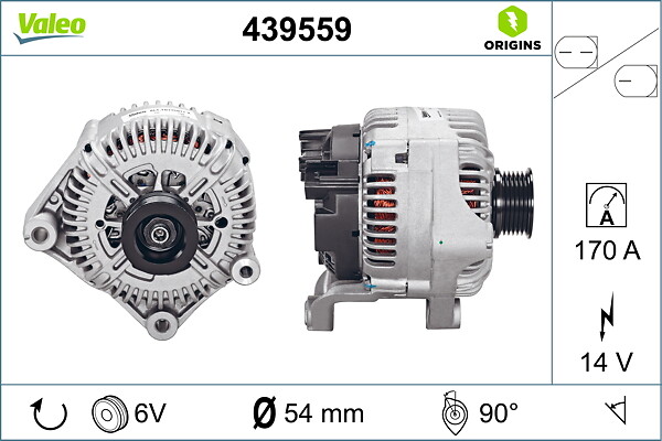 Generator - 439559 VALEO