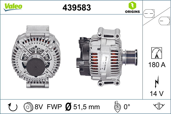 Alternatore - 439583 VALEO