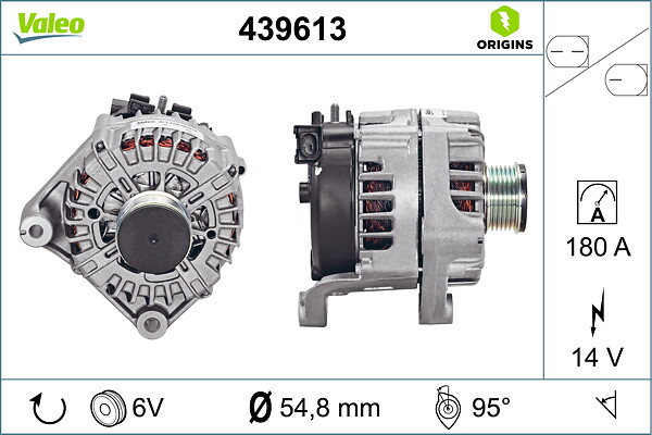 Alternator - 439613 VALEO