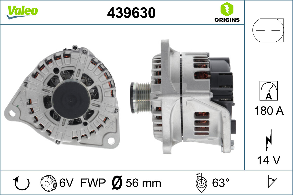 Alternatore - 439630 VALEO