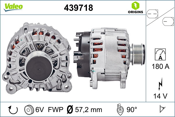 Alternatore - 439718 VALEO