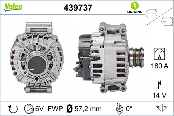 Alternatore - 439737 VALEO
