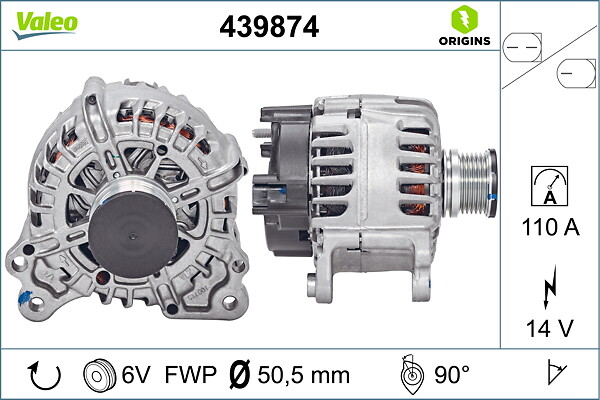 Alternatore - 439874 VALEO