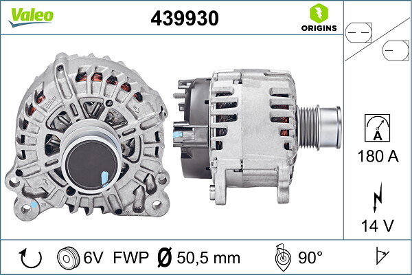 Alternatore - 439930 VALEO