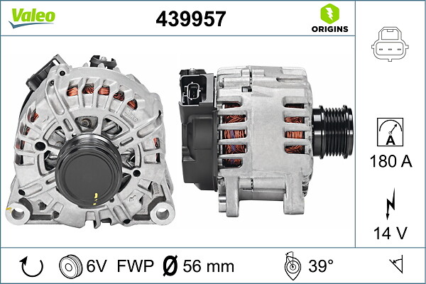 Генератор - 439957 VALEO