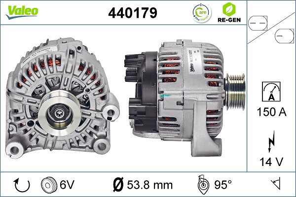 Alternatore - 440179 VALEO