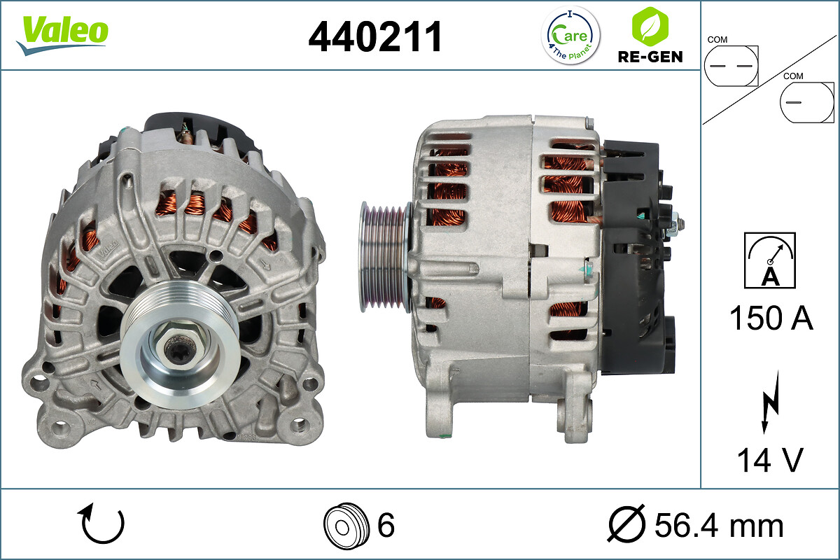 Alternatore - 440211 VALEO