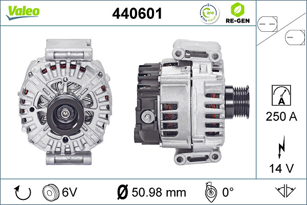 Alternatore - 440601 VALEO