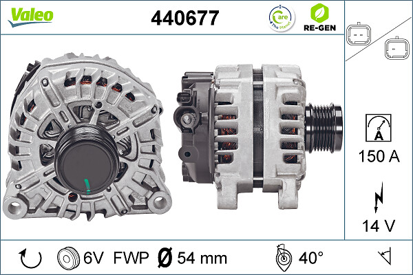 Alternatore - 440677 VALEO