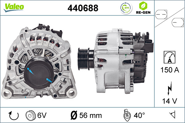 Alternatore - 440688 VALEO