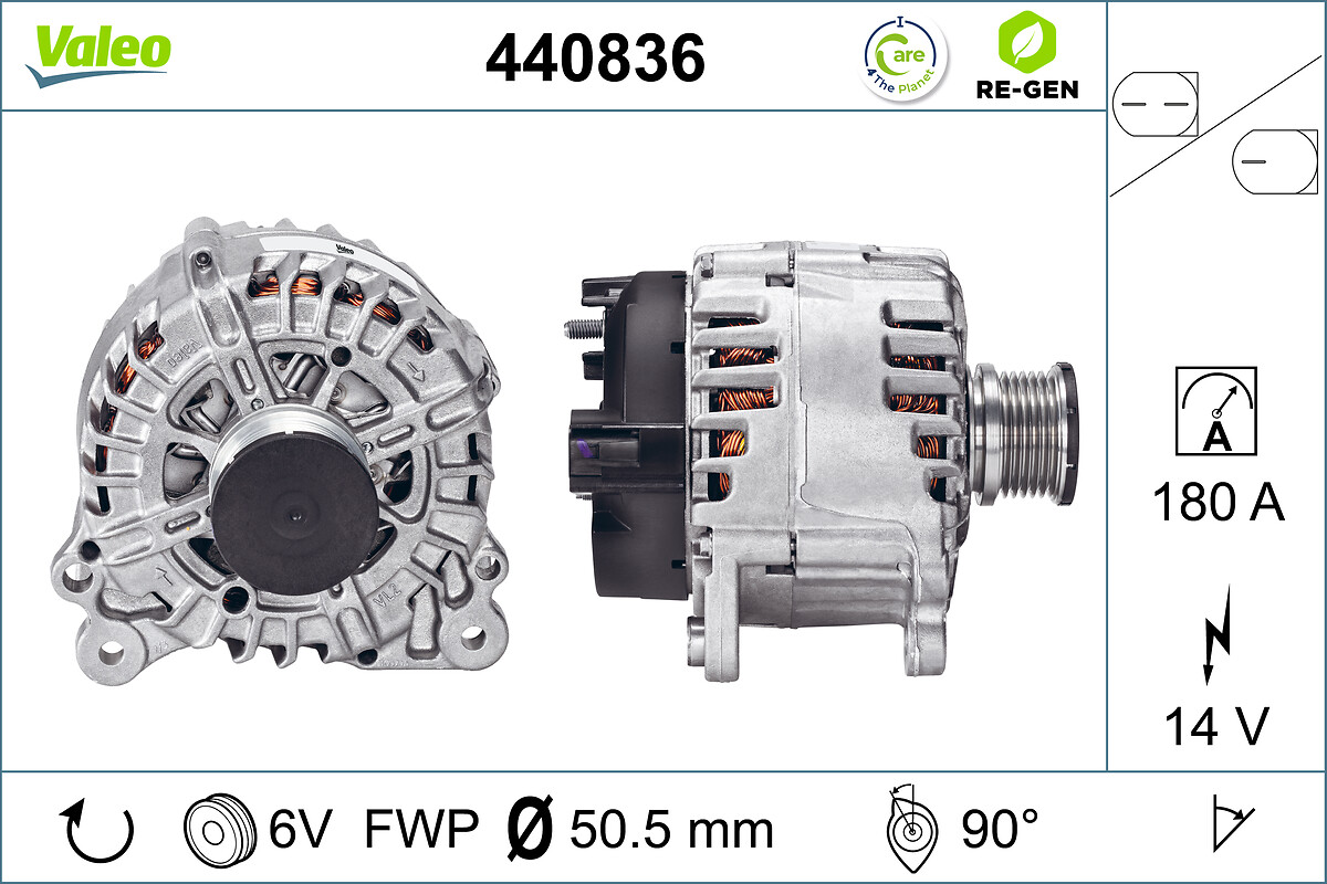 Генератор - 440836 VALEO