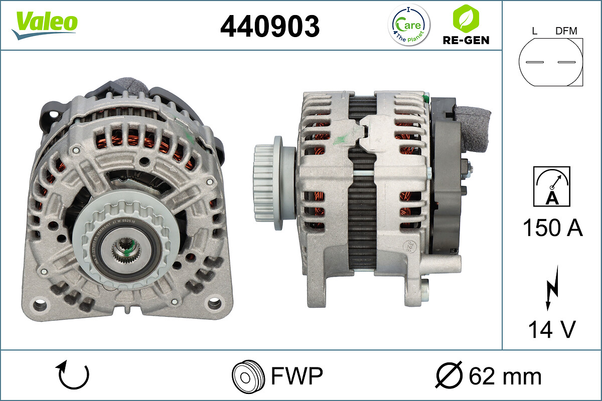 Alternatore - 440903 VALEO