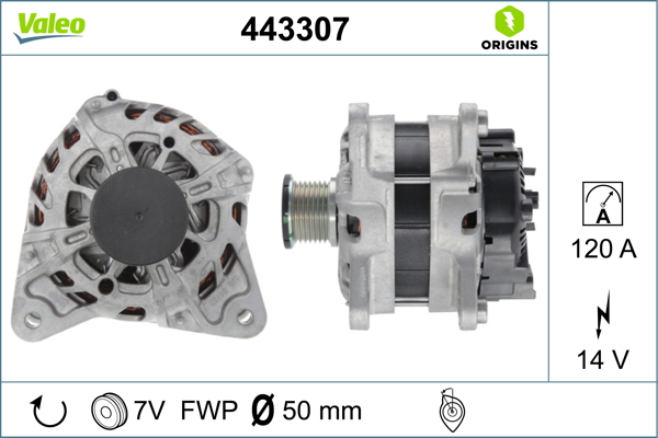 Alternatore - 443307 VALEO