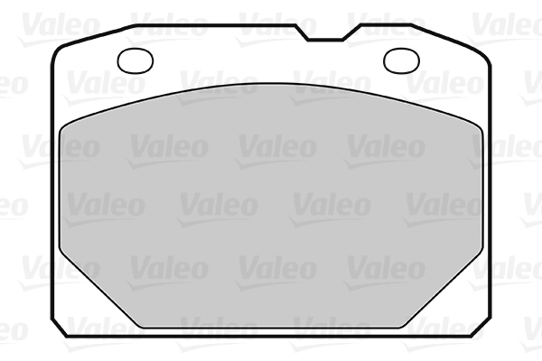 Комплект тормозных колодок, дисковый тормоз - 301405 VALEO