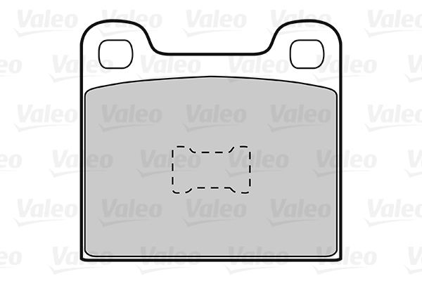 Комплект тормозных колодок, дисковый тормоз - 301099 VALEO
